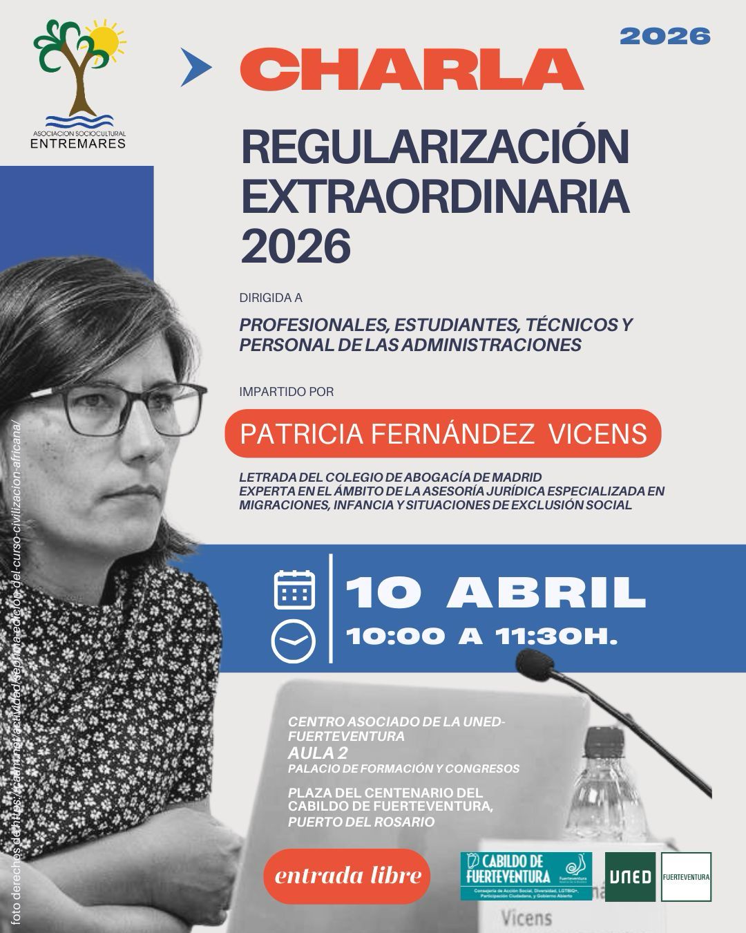 Charla: Regularización Extraordinaria 2026