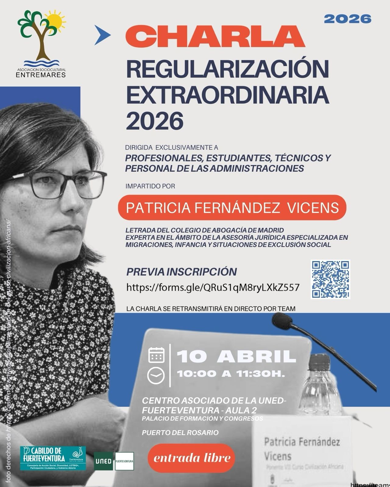 Charla: Regularización Extraordinaria 2026